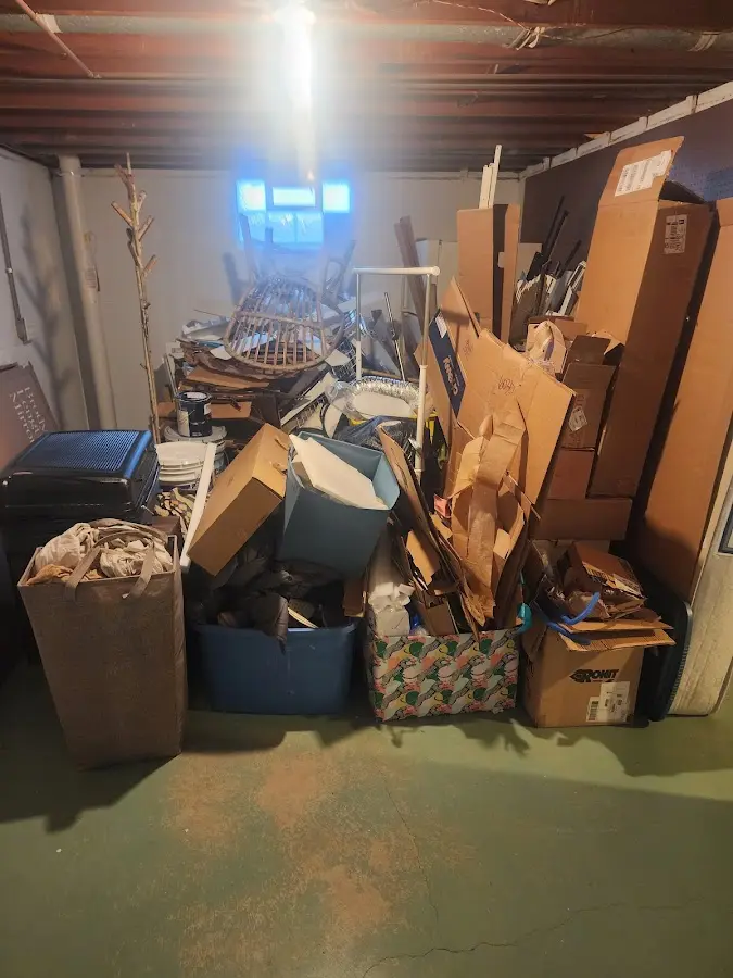 Roll-off dumpster container at job site for Construction Dumpster Rental in Sanibel